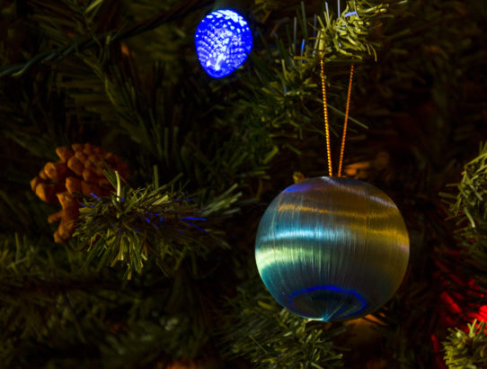 Rethinking those satin ornaments ...